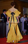 【フォト】ワン・ジウォン、鮮やかな黄色いドレス＝MBC演技大賞