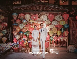 【フォト】「七夕婚」ミナ＆リュ・フィリップ　ウエディング写真追加公開