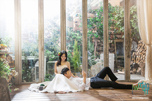 【フォト】ユ・サンム＆キム・ヨンジがウエディンググラビア公開