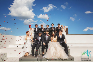 【フォト】ユ・サンム＆キム・ヨンジがウエディンググラビア公開