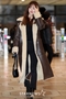 【フォト】チン・セヨンの「空港ファッション」はムスタングコート