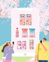 桜デザインが華やか! お花見にピッタリの限定商品続々登場