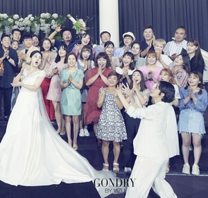 【フォト】カン・ユミ　結婚式写真公開