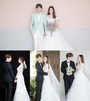 【フォト】11月結婚カン・ミヨン＆ファン・バウル、幸せウエディング写真公開