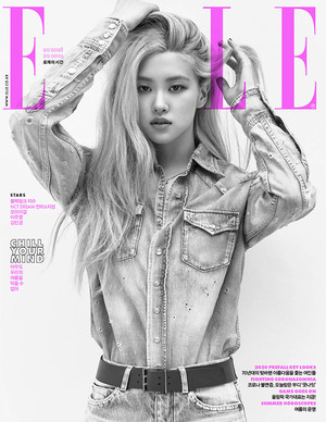 【フォト】6月に新曲のBLACKPINKロゼ、カリスマ・ビジュアルで表紙飾る＝「ELLE」