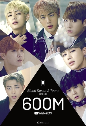 BTS「血、汗、涙」のMV 再生6億回突破