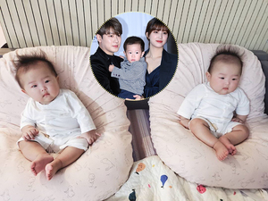 FTミンファン&元LABOUMユルヒに「そっくり」双子の娘の写真公開