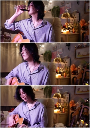 綾瀬はるかと交際説浮上のノ・ミヌがギター演奏 「慰めの歌になりますように」