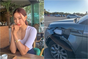 「忘れられない日…」 ユ・ヒョンジュ、壊れた車を公開し心境告白