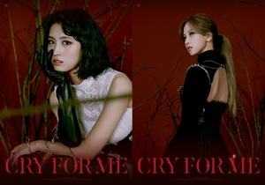 TWICEモモ&ミナの「CRY FOR ME」先行イメージ公開
