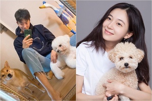 ユン・ヒョンミン、恋人ペク・ジニの愛犬と散策デート