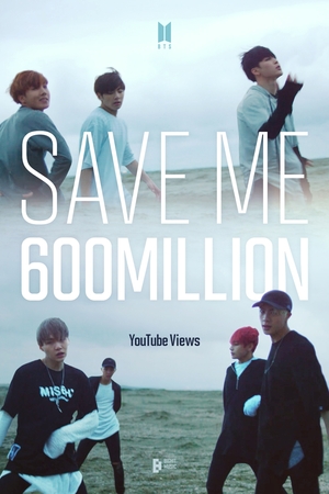 防弾少年団「Save ME」MV再生回数6億回突破、通算10曲目