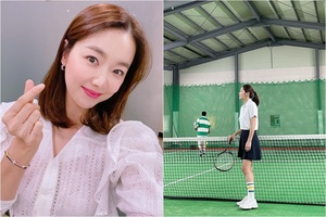 ソ・イヒョン、テニスファッションの定石…「横顔すらきれい」