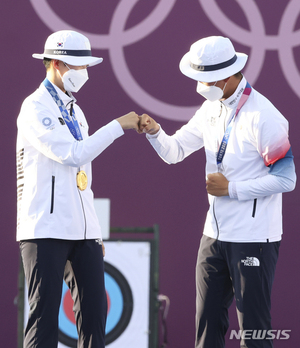 視聴率:東京オリンピックで韓国初の金メダル、金済徳・安山組のアーチェリー決勝15%