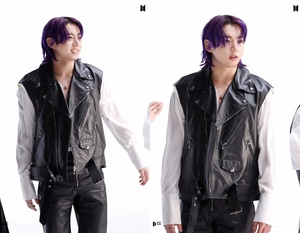 BTSのJUNG KOOK、紫ロン毛「セクシー・キューティー・イケメン」