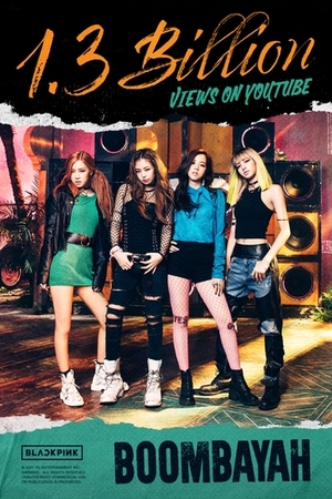 BLACKPINKのMV 再生13億回超が3作に