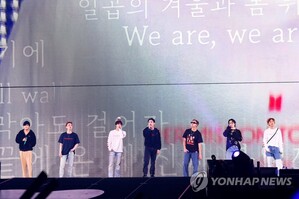 BTS「ファンに感謝」 ロサンゼルス公演2日目