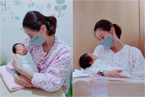 ユン・ソイ、出産から1カ月…娘と一緒に近況公開 「恐ろしい痛みのトンネルを抜けて」