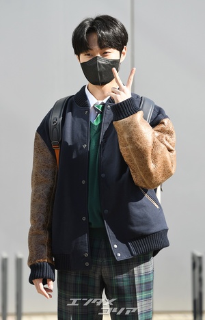 【フォト】『今、私たちの学校は…』主演陣、バラエティー収録のため出勤