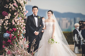 【フォト】ヒョンビン＆ソン・イェジン、映画のような結婚式の写真公開