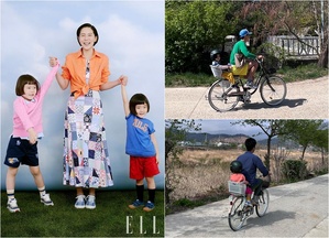 MY Q、恋人キム・ナヨンの息子と心温まる自転車デート