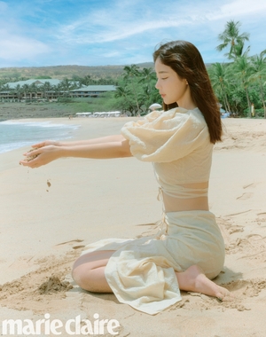 【フォト】キ・ウンセ、ハワイを満喫する夏の女神
