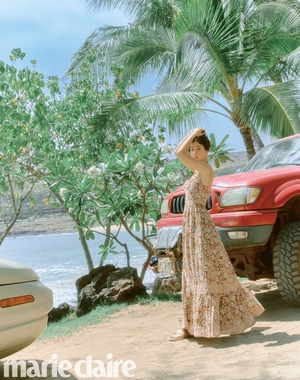 【フォト】キ・ウンセ、ハワイを満喫する夏の女神