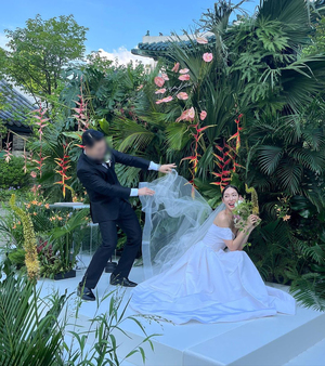 【フォト】チ・ヒョンジョン、豪華ウエディング写真公開　「祝祭のようだった瞬間」