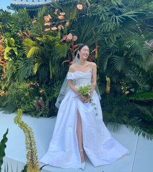 【フォト】チ・ヒョンジョン、豪華ウエディング写真公開　「祝祭のようだった瞬間」