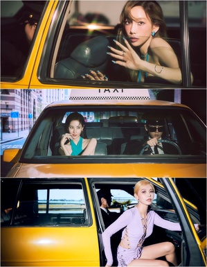 【フォト】「Mr.Taxi」に乗って登場した少女時代テヨン＆スヨン＆ソヒョン、歴代級の美