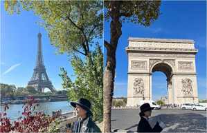 女優オ・ヨンス、ソン・ジチャンと夫婦旅行…パリに似合う優雅なコーデに注目