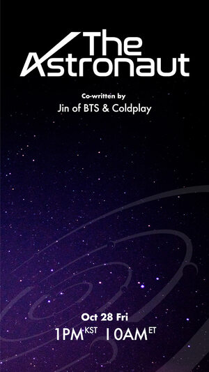BTS・JIN コールドプレイとコラボ…ソロ曲『The Astronaut』で