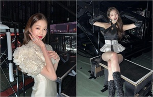 IVEウォニョン 人形ルックス+優雅なドレス姿…AAA舞台裏の写真公開