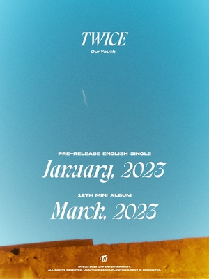 TWICE、来年3月に新譜リリース決定…1月に先行公開の英語シングル発売