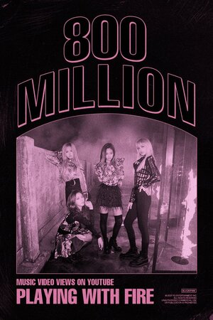 BLACKPINK ユーチューブ再生8億回超え動画が10作に