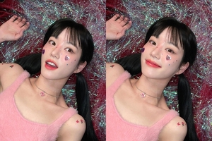 キョン・ミリの娘イ・ユビ、K-POPアイドル顔負けのキュートなピンクワンピ姿公開