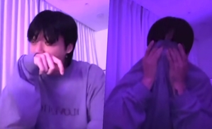 「泣いてしまった」…BTSのJUNG KOOK、明け方のライブ配信でファンの愛に涙