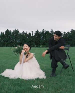 【フォト】「ペ・ドンソンの娘」ペ・スジンさん、離婚乗り越え初恋の人と結婚…ウエディング写真公開