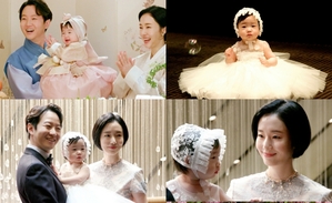 イ・ジョンヒョン、テレビで娘の1歳祝いを公開…「将来占い」で娘が選んだ品物は