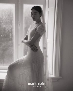 【フォト】さすがトップモデル…ハン・ヘジン、優雅なウエディングドレス姿