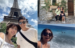 イ・ワン&イ・ボミ夫妻、フランス旅行の写真大公開…結婚5年目もアツアツ