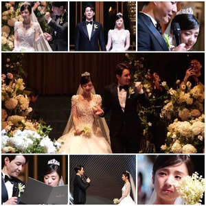 シム・ヒョンタク、韓国での結婚式でお祝いソングを歌いむせび泣き　「ありがとう」