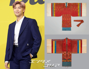 BTS・RMの寄付で復元した米美術館所蔵の韓国伝統婚礼衣装「闊衣」、初公開