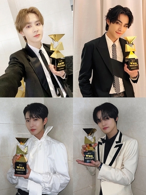 NCTクン&シャオジュン&ロンジュン&チョンロ、中国「WEIBO MUSIC AWARDS」で受賞