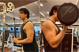 コン・ユ、顔より大きい腕の筋肉…44歳とは思えないマッスルボディ