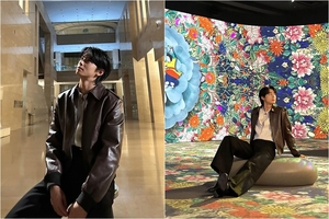 彫刻ビジュアルのチャ・ウヌ、「韓国訪問の年」広報大使にふさわしい姿披露