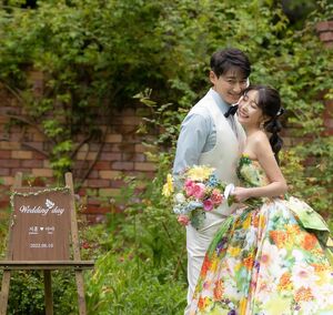 【フォト】イ・ジフンの妻アヤネさん、日本での挙式の写真を追加公開…美しいカップル