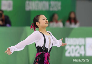 【フォト】フィギュア：演技披露する日本代表の島田麻央＝冬季ユース五輪女子シングルSP