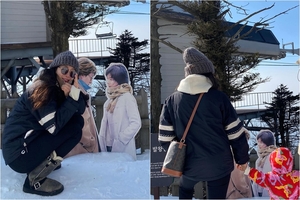 チェ・ジウ、娘と「冬ソナ」撮影現場へ…「わぁ 久しぶり」