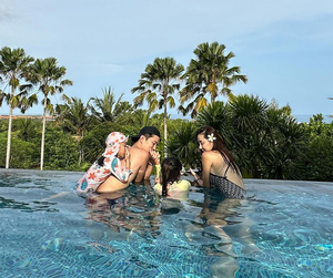 女優ソ・イヒョン、プールで撮った家族写真公開　「暖かいところに行きたい」
